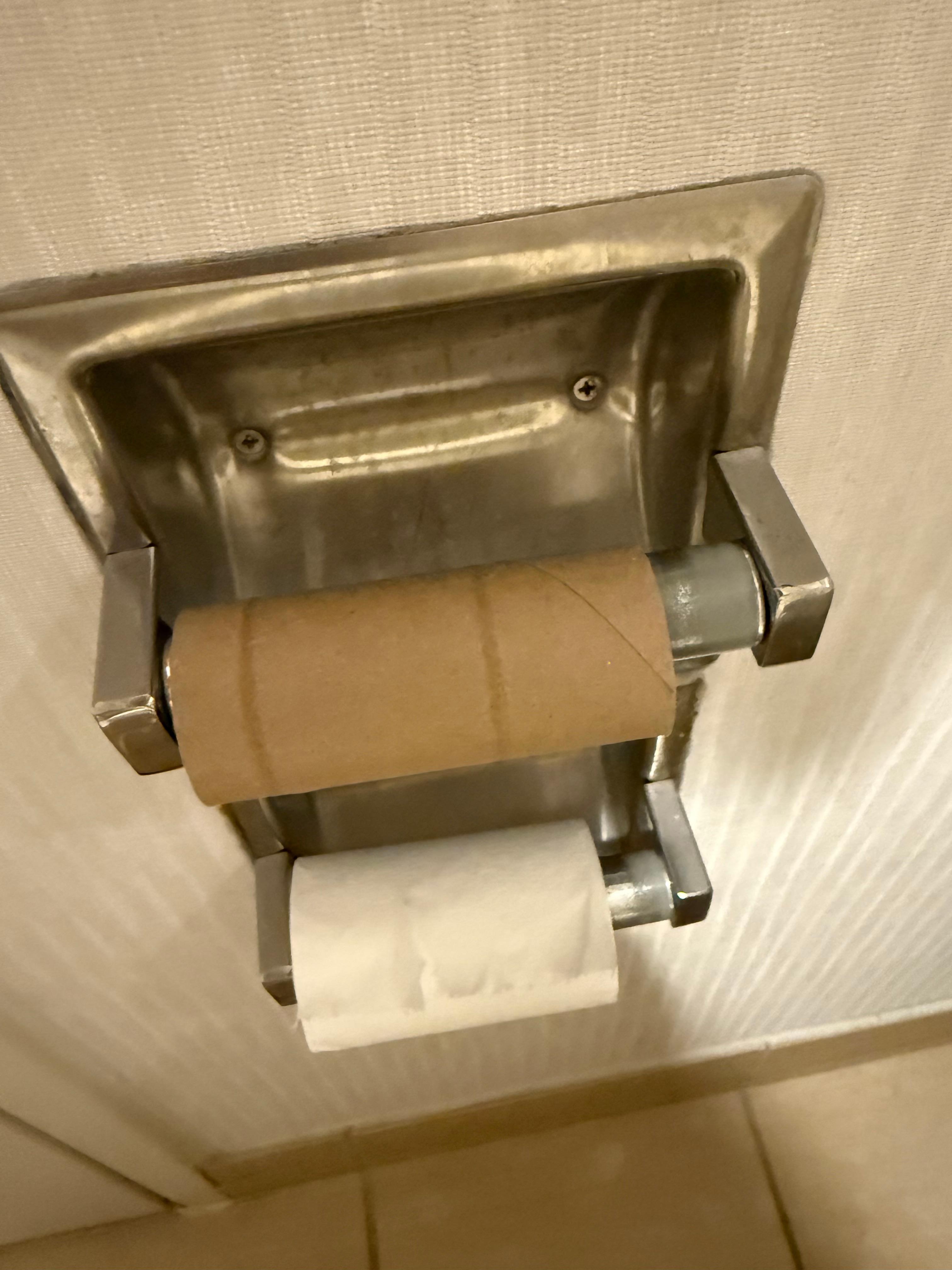 Missing toilet paper