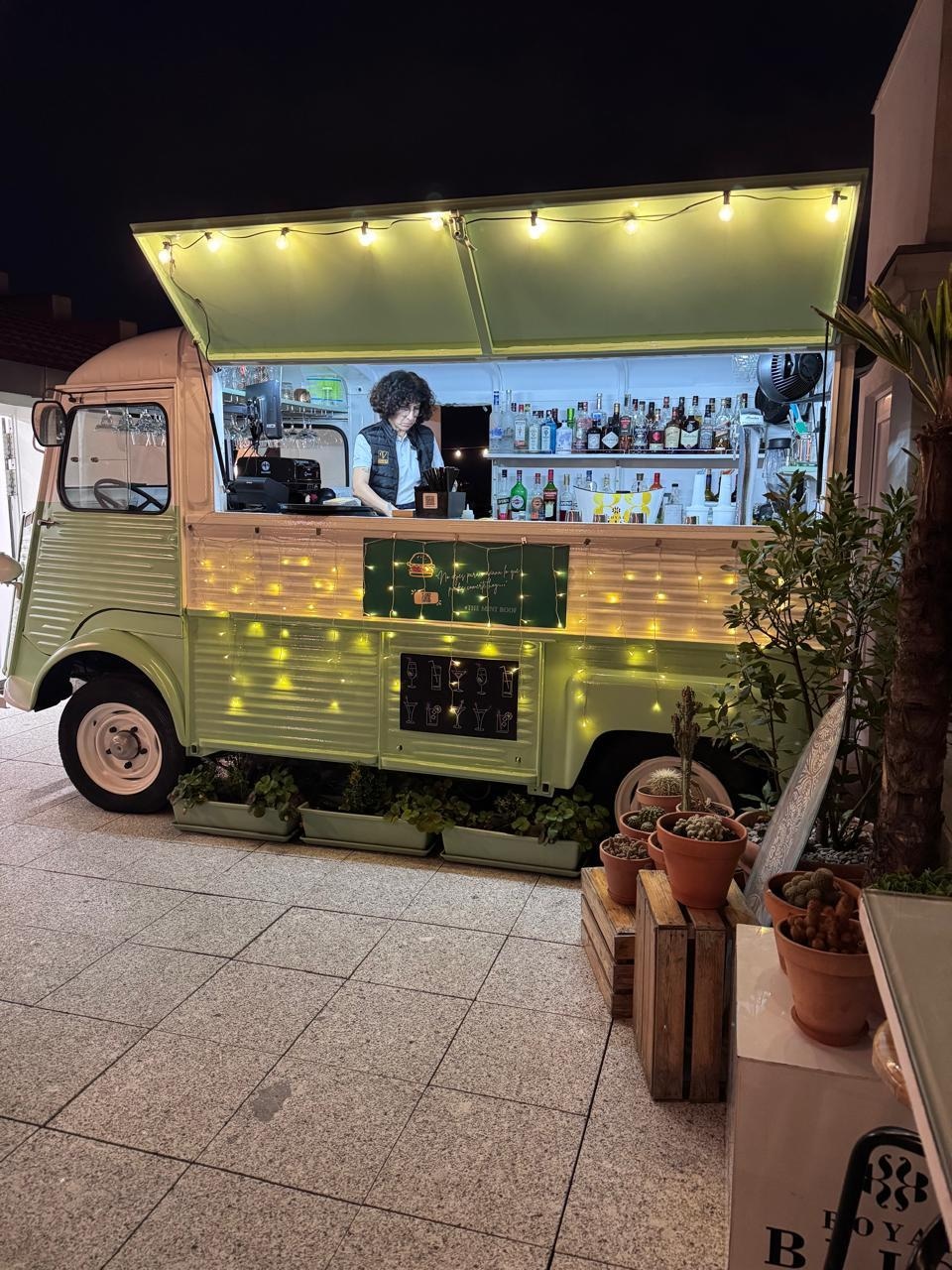 Happy hour at the roof top