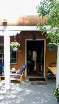 Front door area