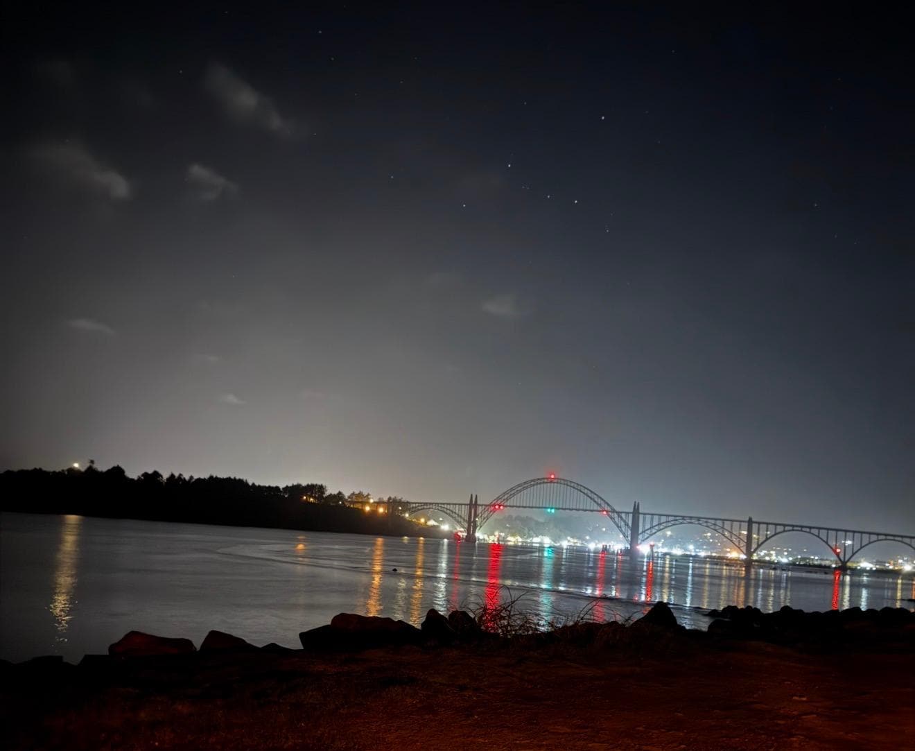 From the nearby bay front @Newport