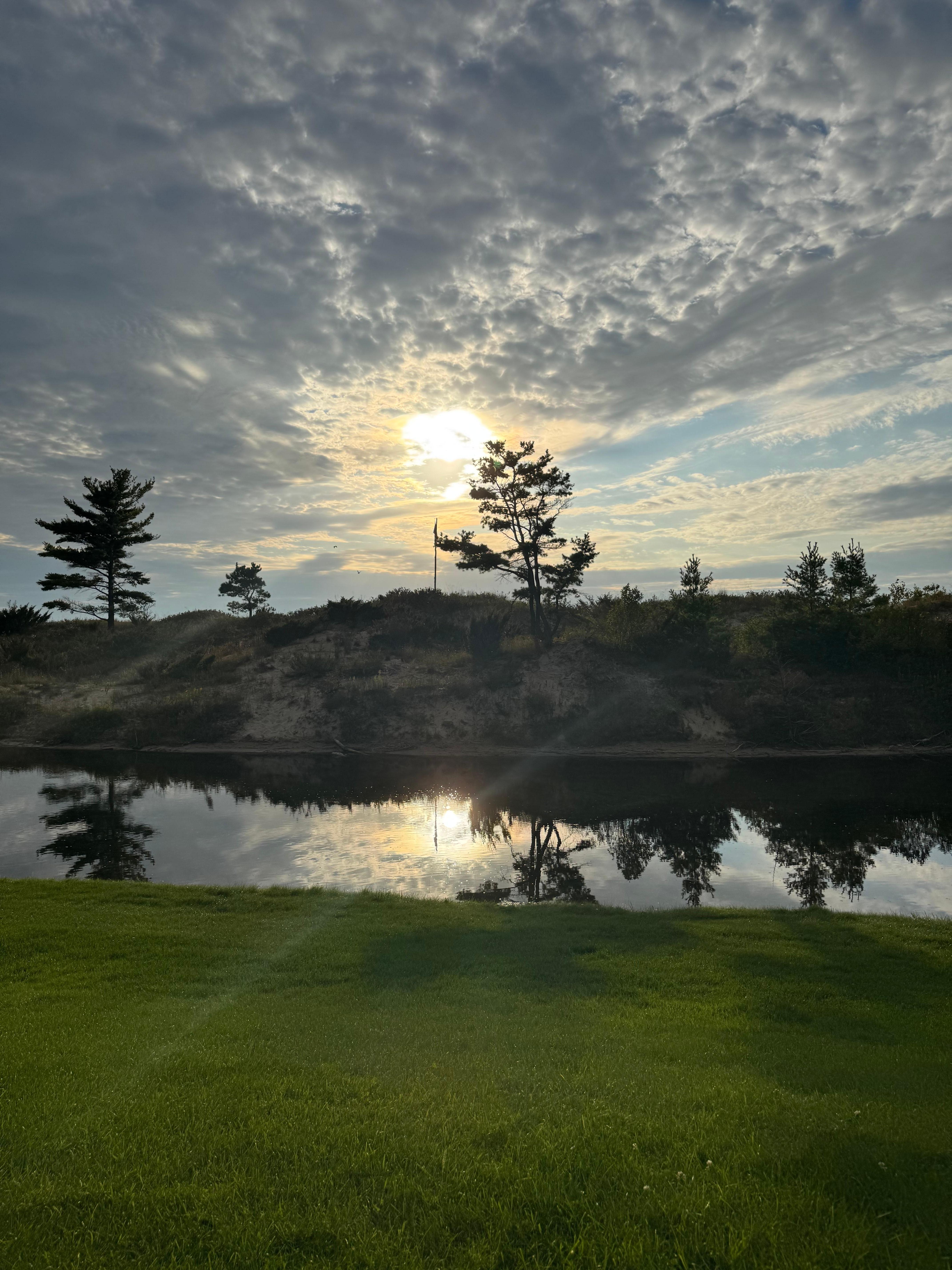 View from the back deck