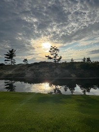 View from the back deck