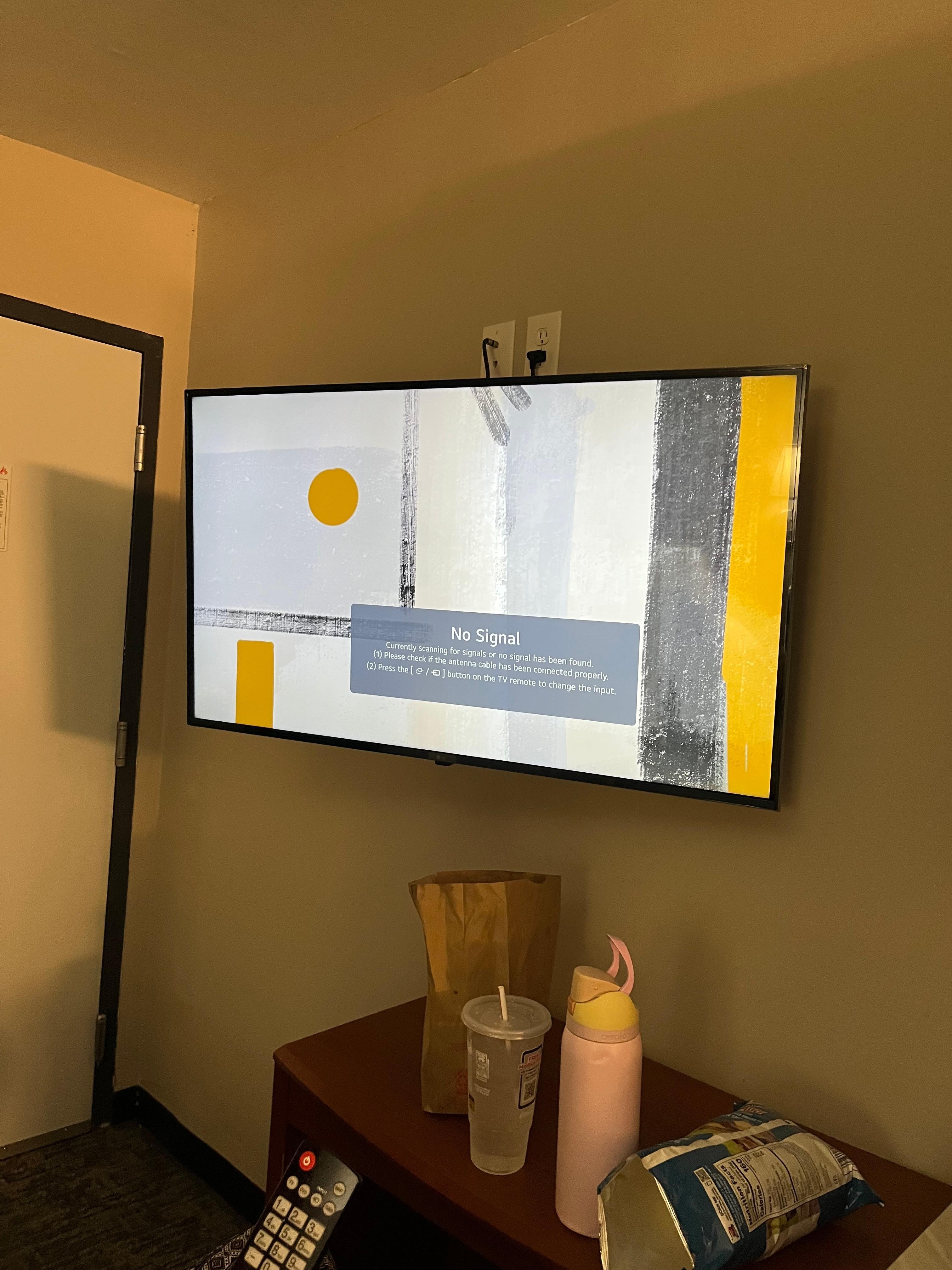 TV signals don’t work