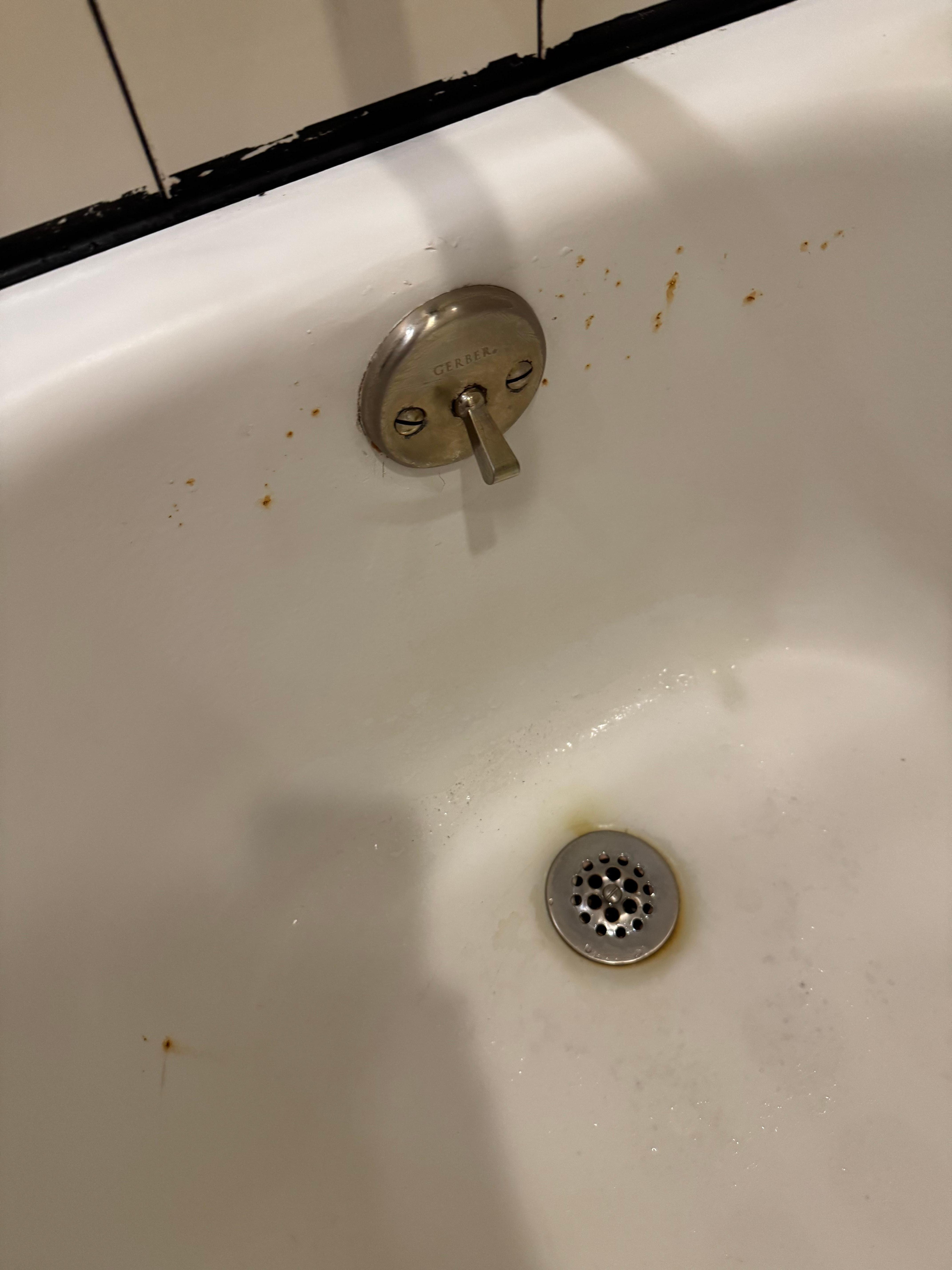 Bathtub rust