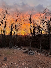 Sunrise from the side yard
