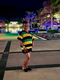 Pool at night