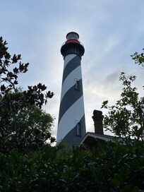 Lighthouse at sundown