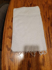Half hand towel