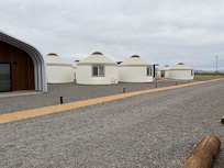 There are yurts