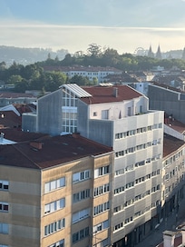 across the street view and city view