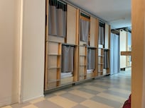 Layout of one of the mixed rooms