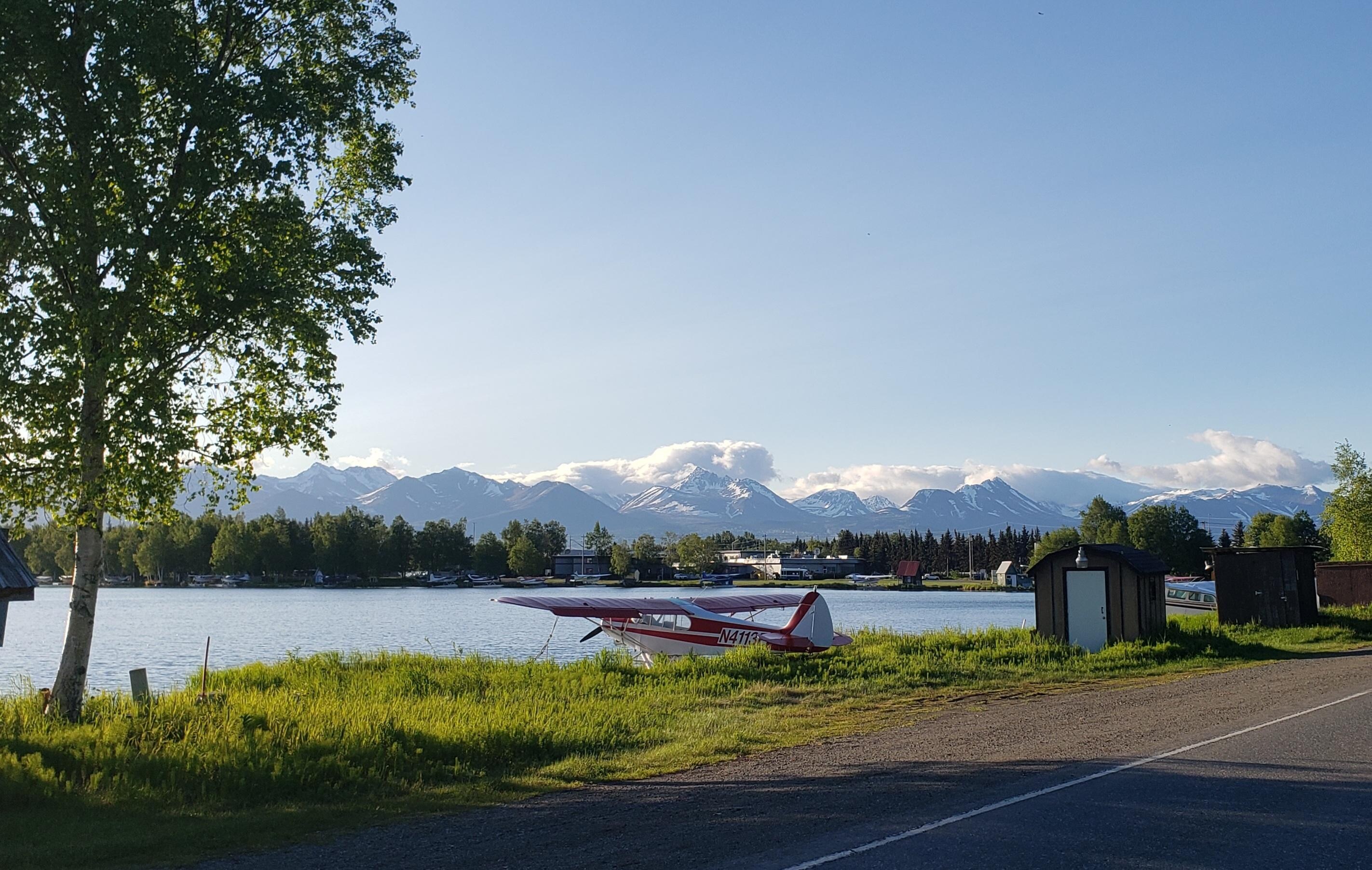nearby Lake Hood
