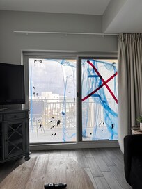 The whole point of getting this place was for the OCEAN VIEW WRAPAROUND BALCONY