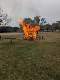 Amazing bonfire/campfire