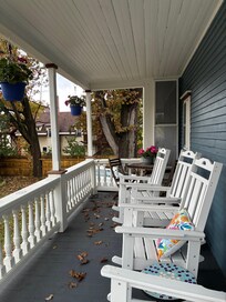 Wonderful porch.