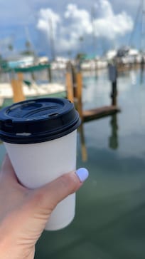 Took the trail every morning to get a coffee!