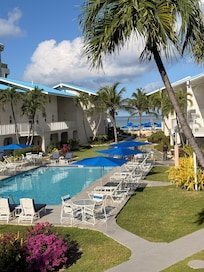 From the lanai off the living room / kitchen