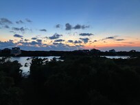 Our last night view