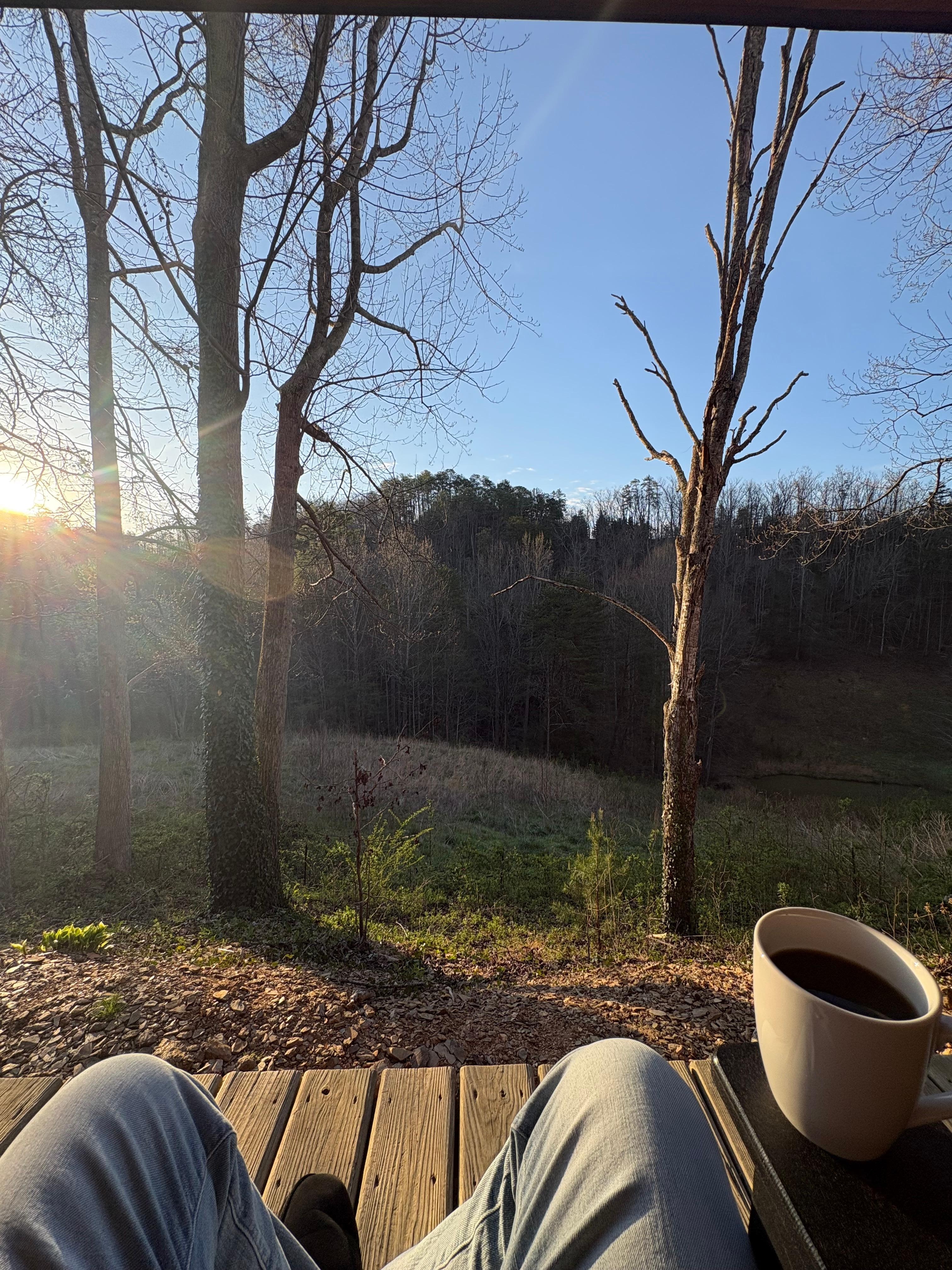 Loved morning views!