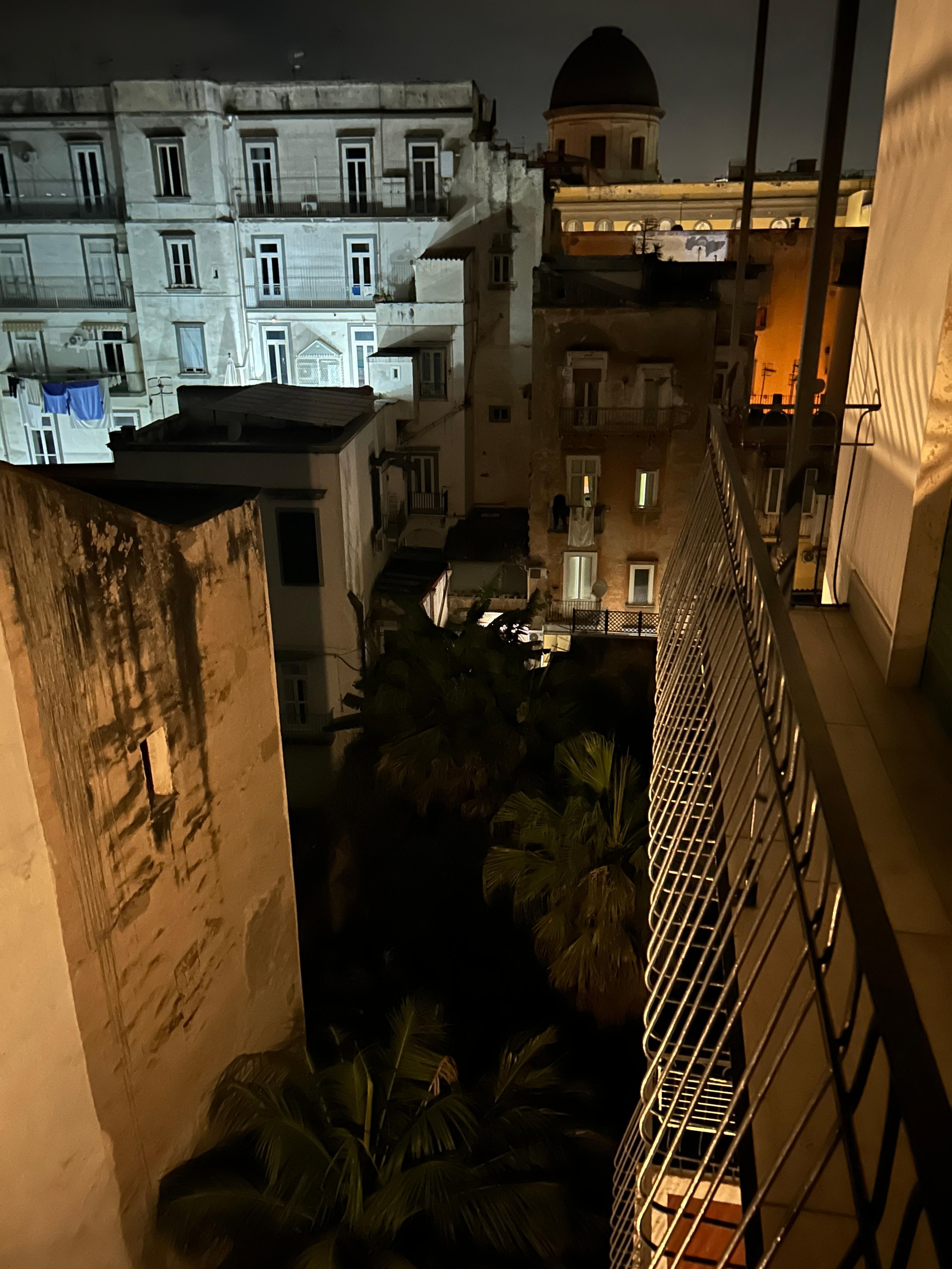 View from our balcony 