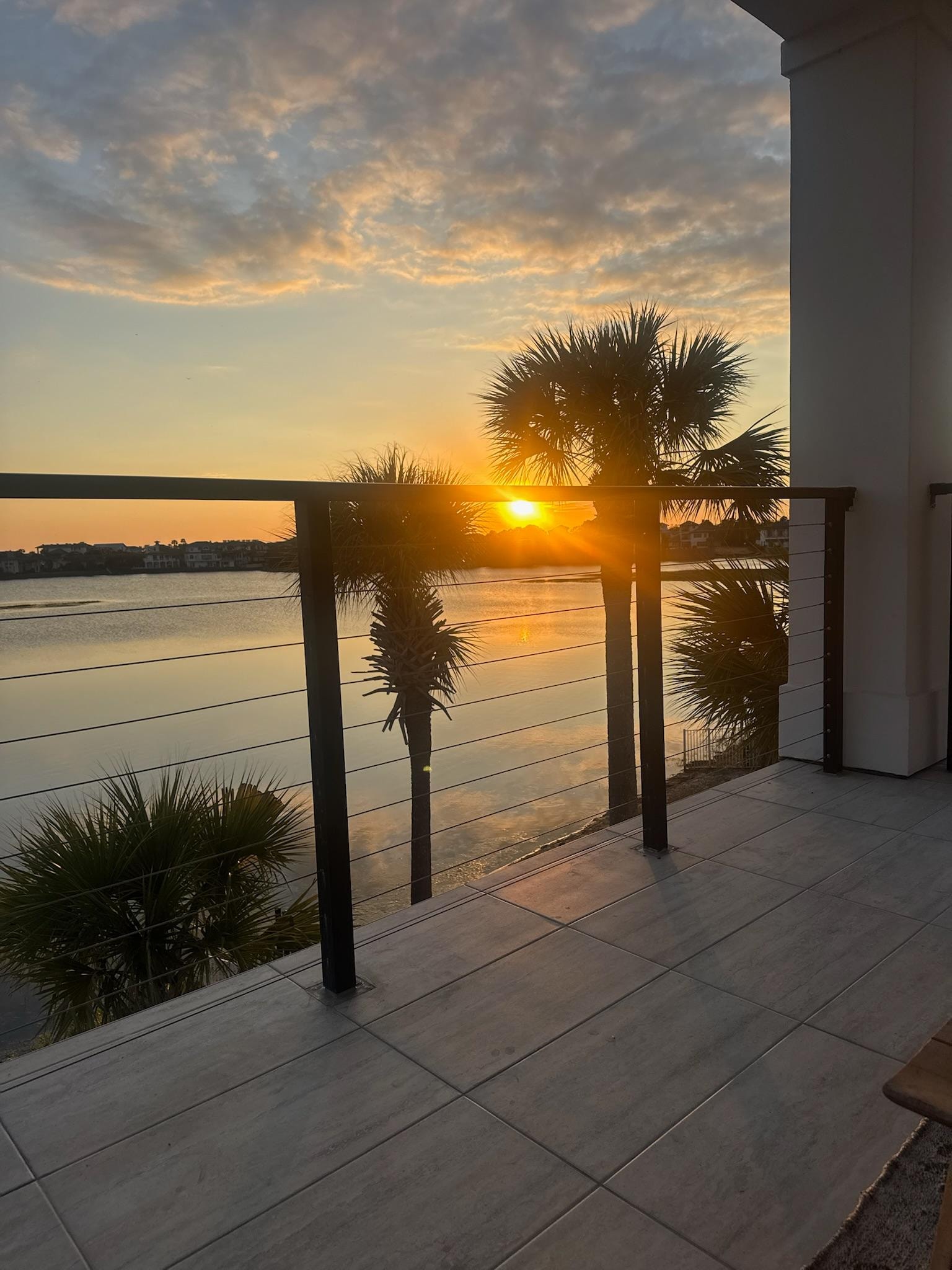 View from the 2nd floor balcony.