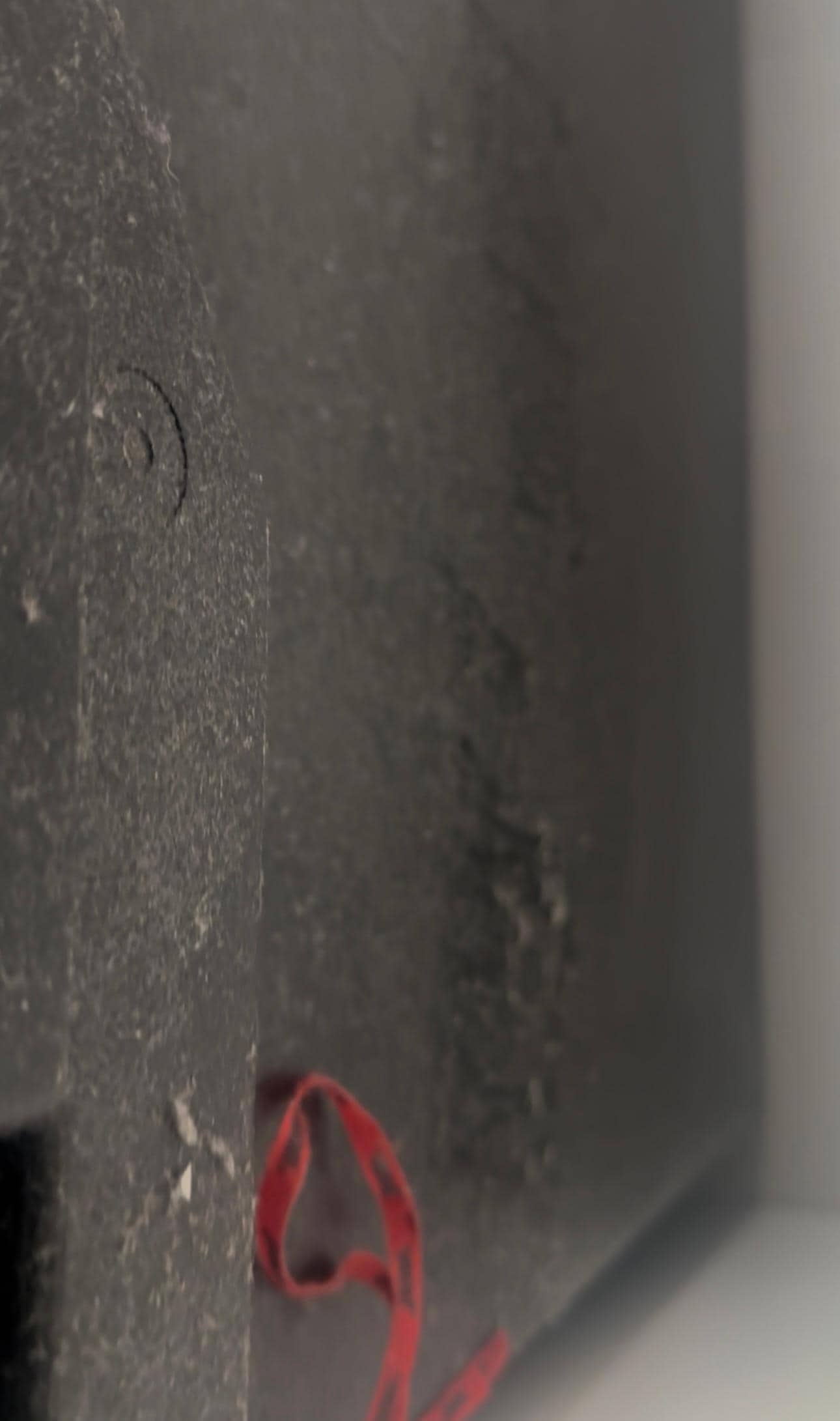 Dusty uncleaned fridge 