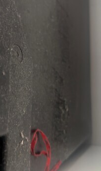 Dusty uncleaned fridge