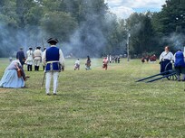 Attended the First Annual Battle for Billie Creek, with Revolutionary War era reenactment. Fun & educational. The participants were thrilled to share information!