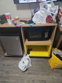 dirty table