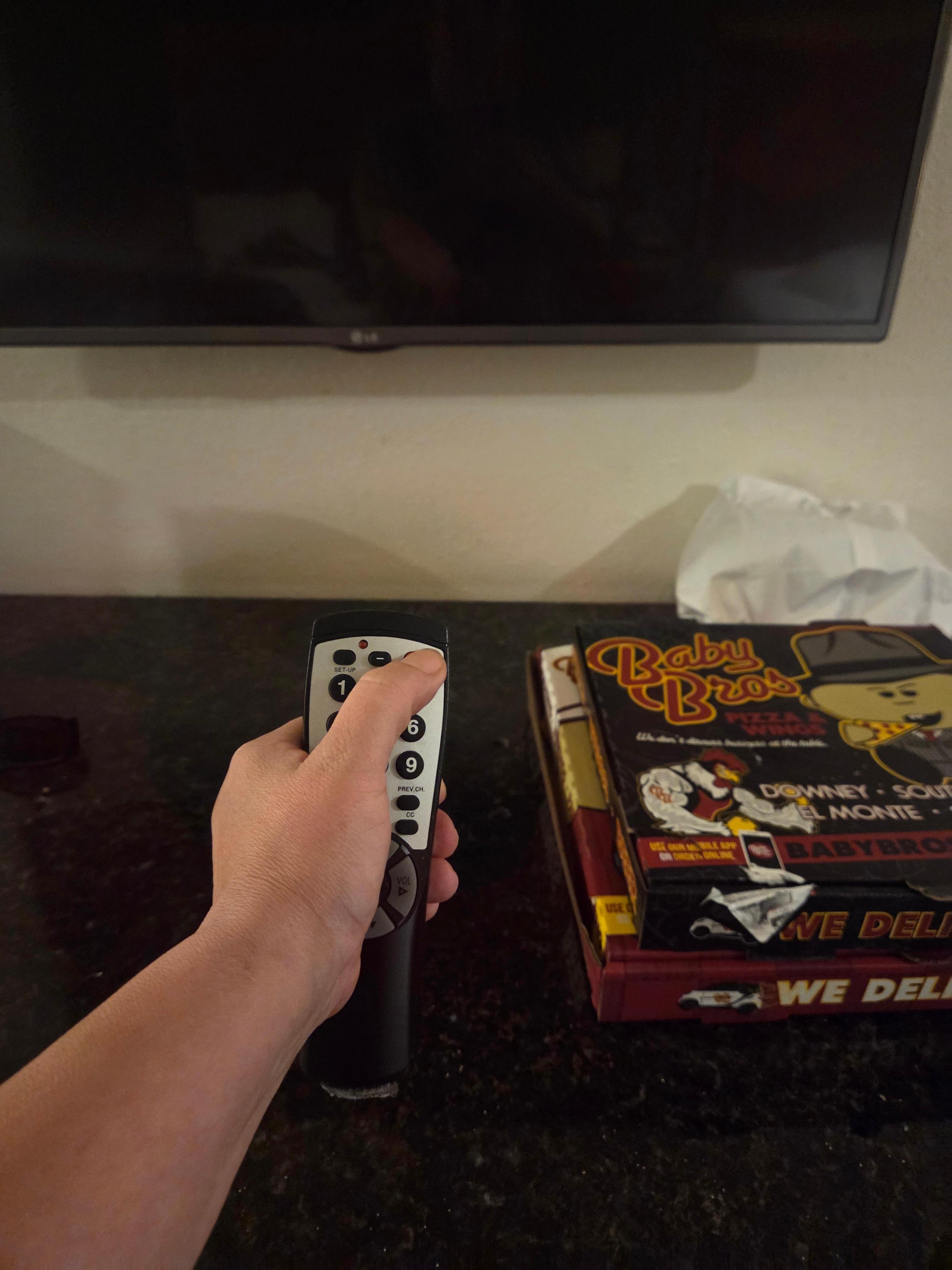 Had to show them the remote worked because they swore it was the remote, they would not listen to me when I said there was no power cord