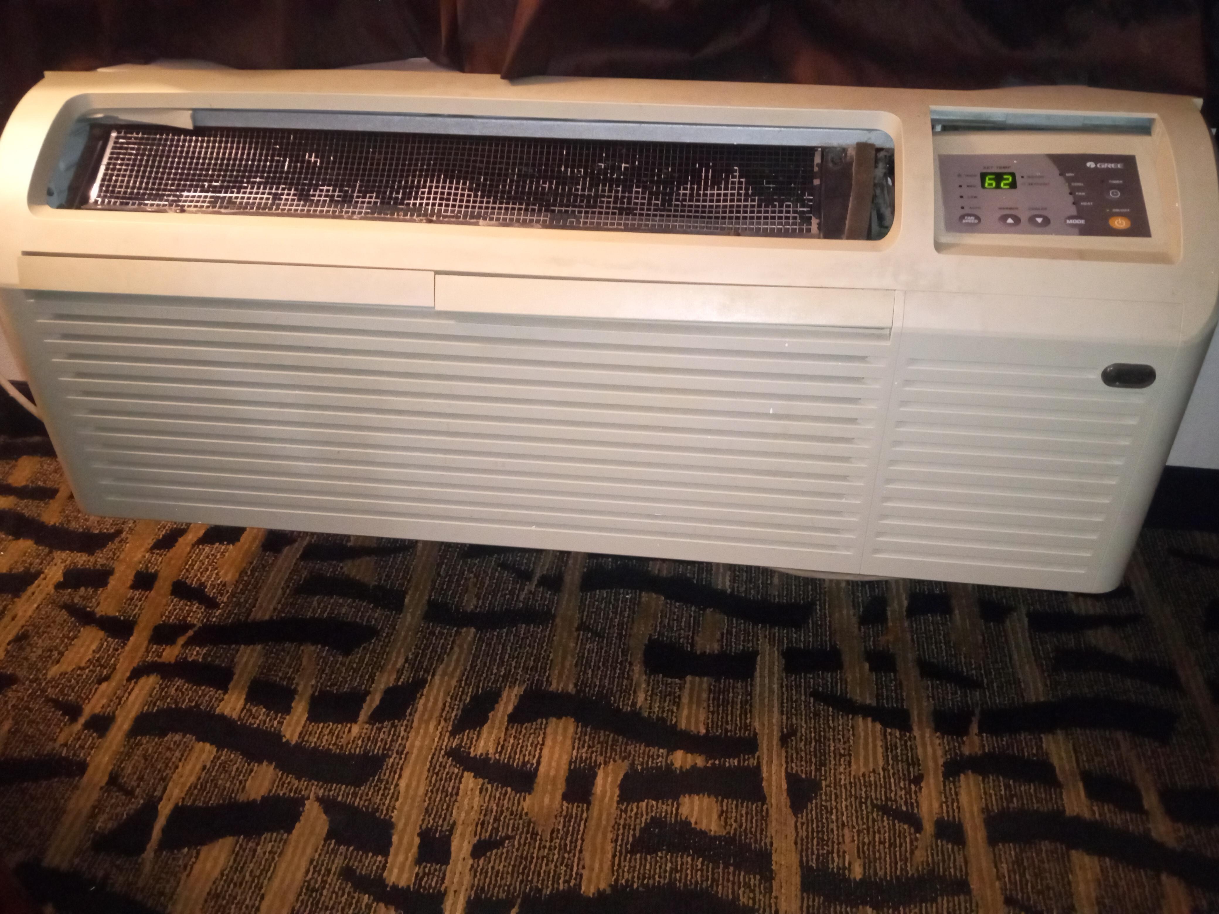 Ac smashed and didn't work
