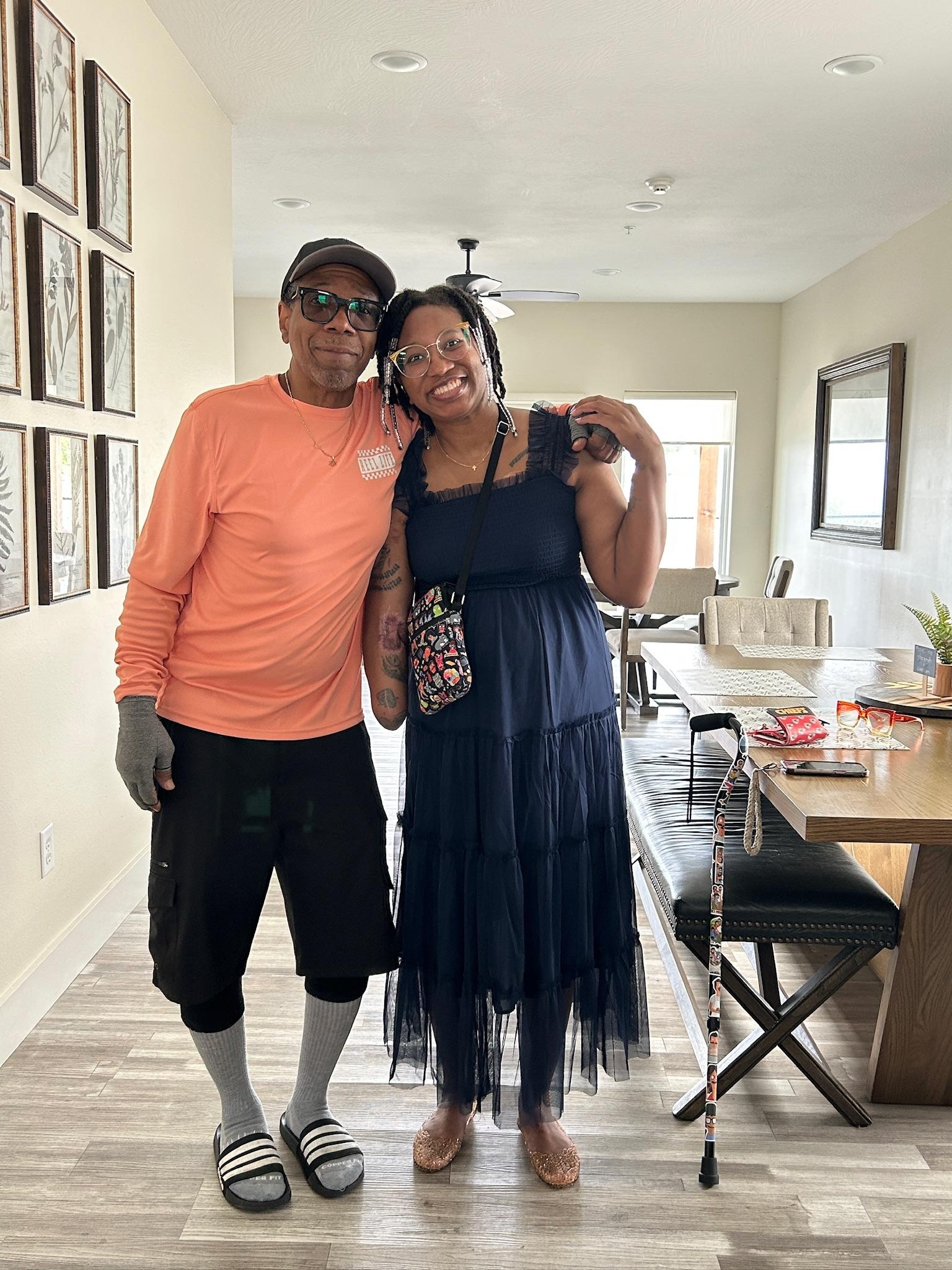 The home we stayed in as my daughter enjoys her birthday