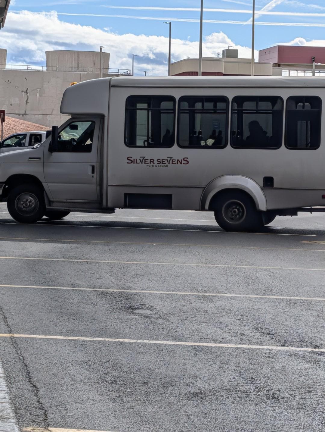 Shuttle bus - driver was cool