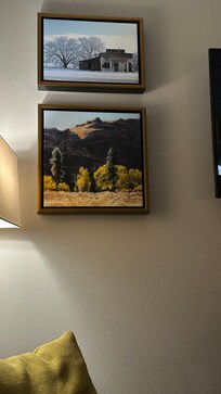 artwork in room