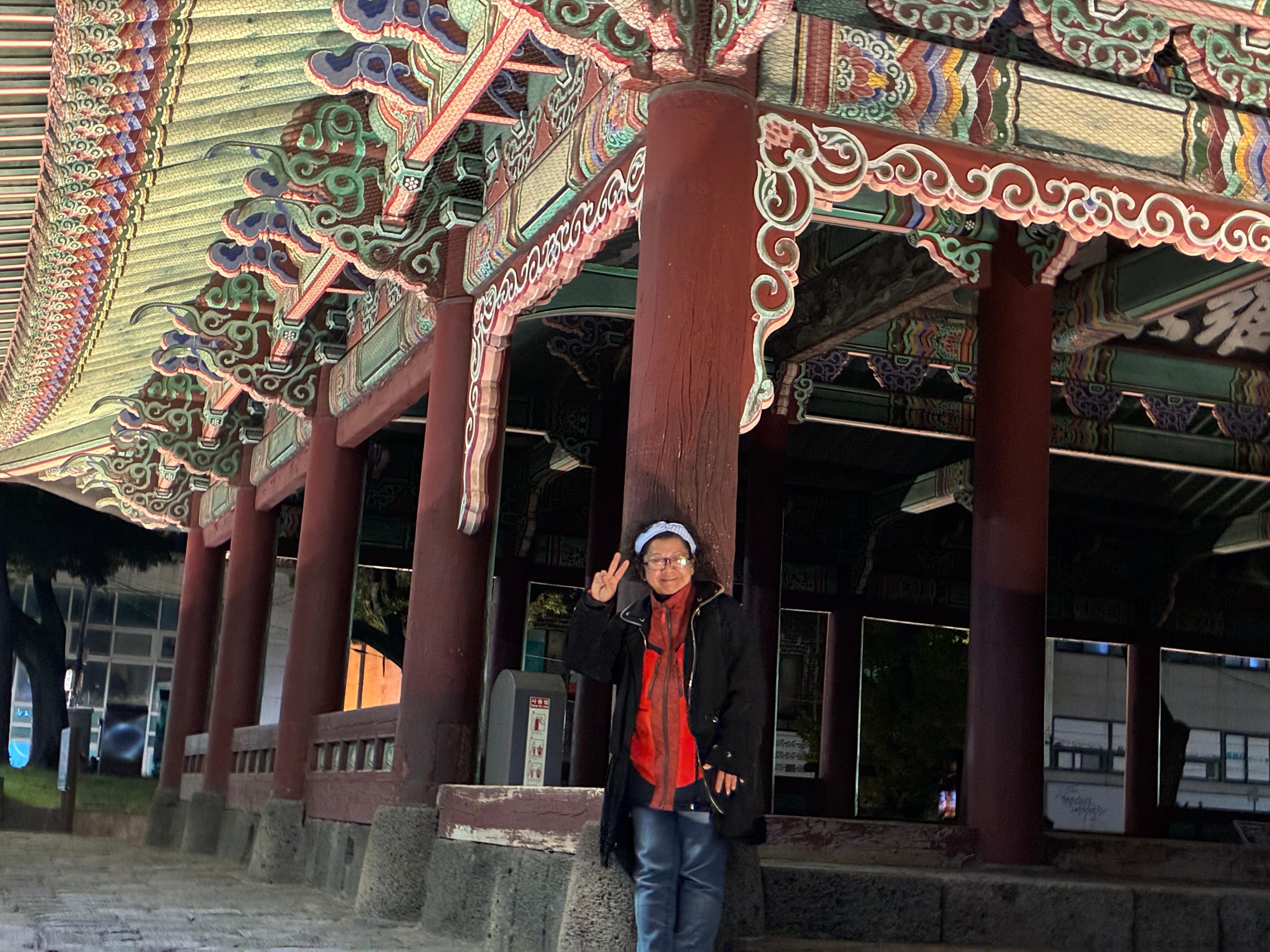 Temple close to Jeju Stay hotel 