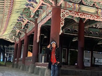 Temple close to Jeju Stay hotel