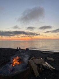 Sunset from the beach