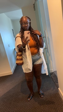 Full length mirror in our room