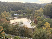Gorgeous afternoon view from balcony