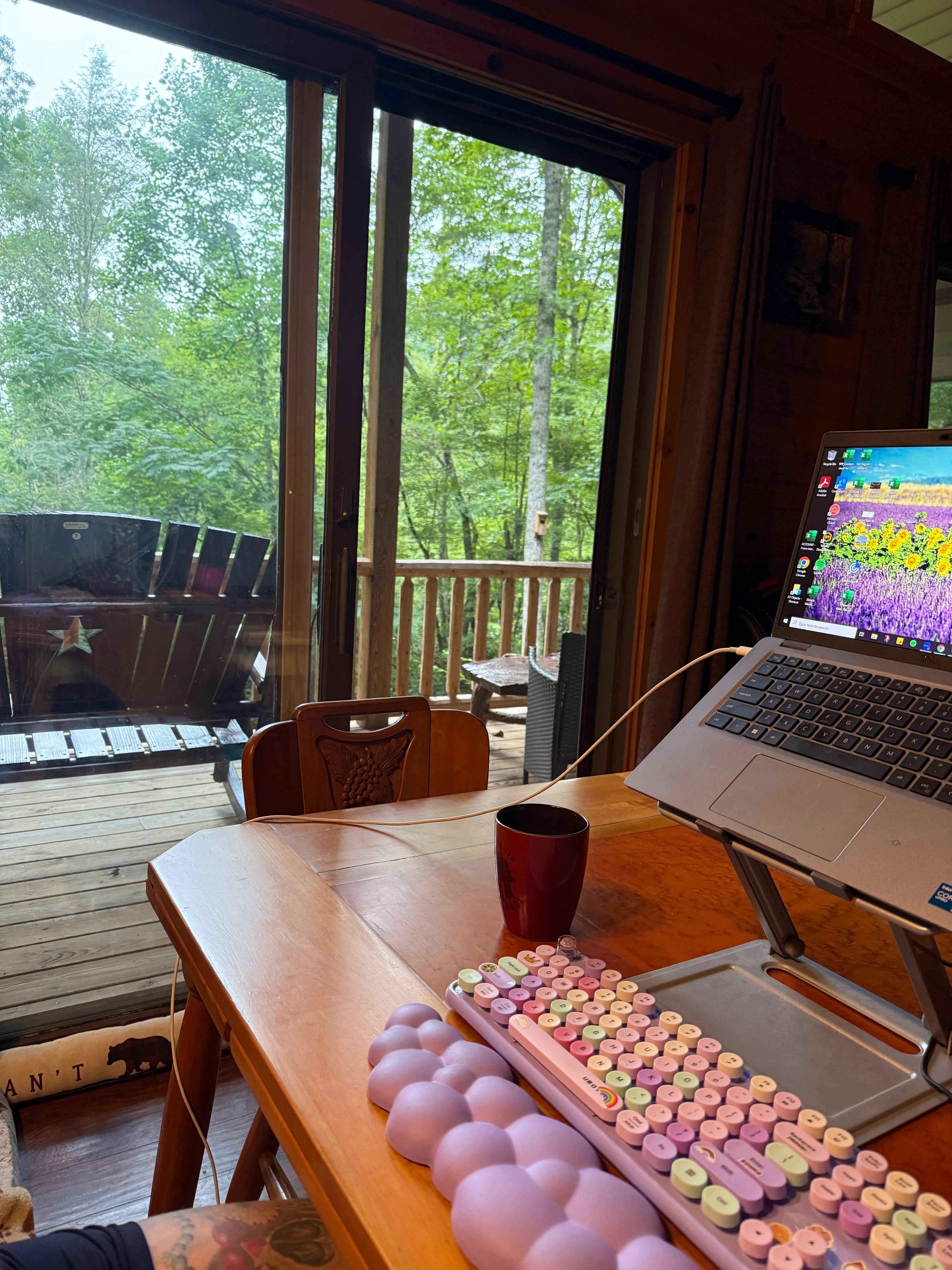 Excellent light and space for a digital nomad