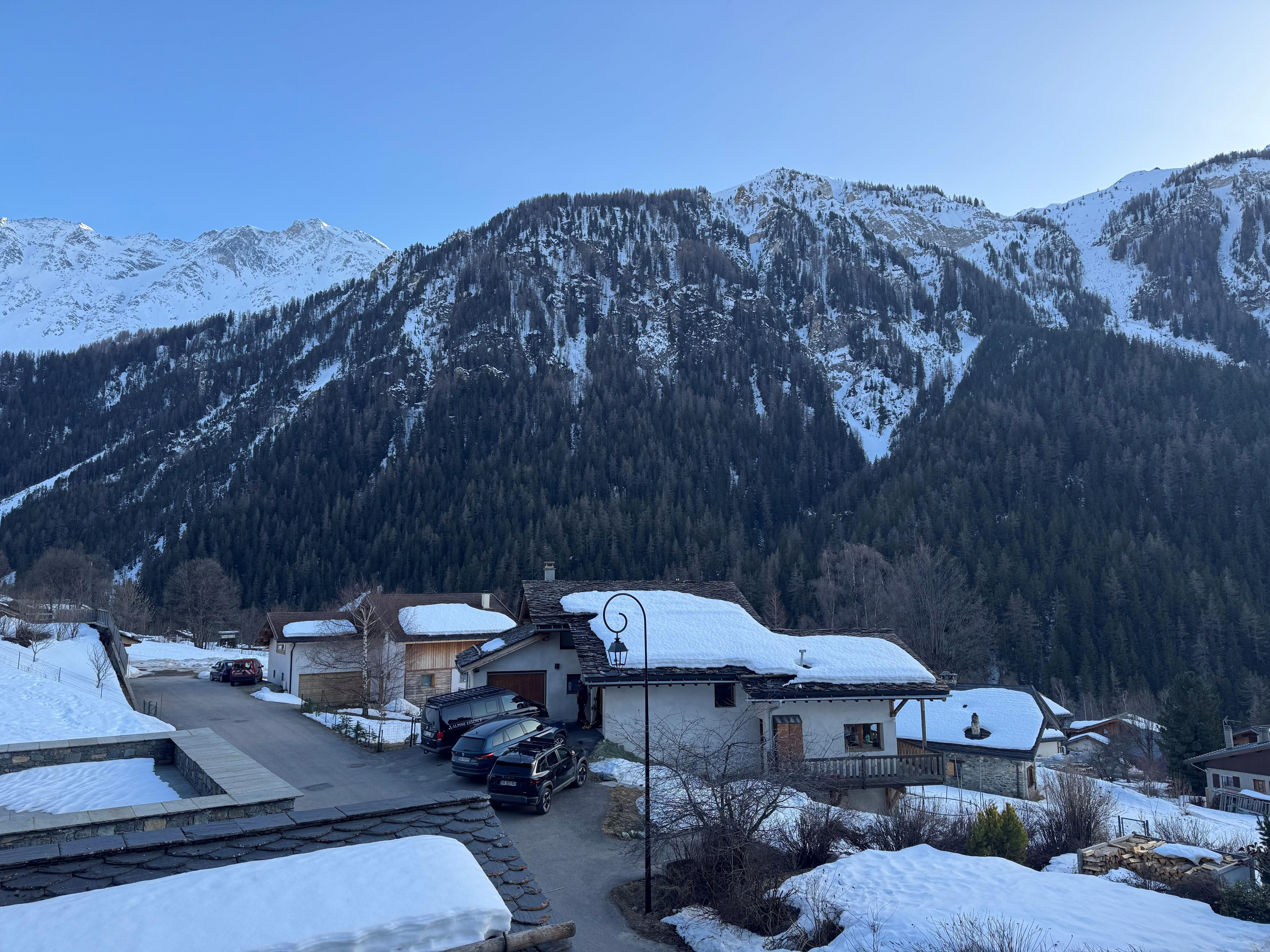 View from the balcony