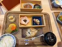 朝食(和風)。洋風も選べます。