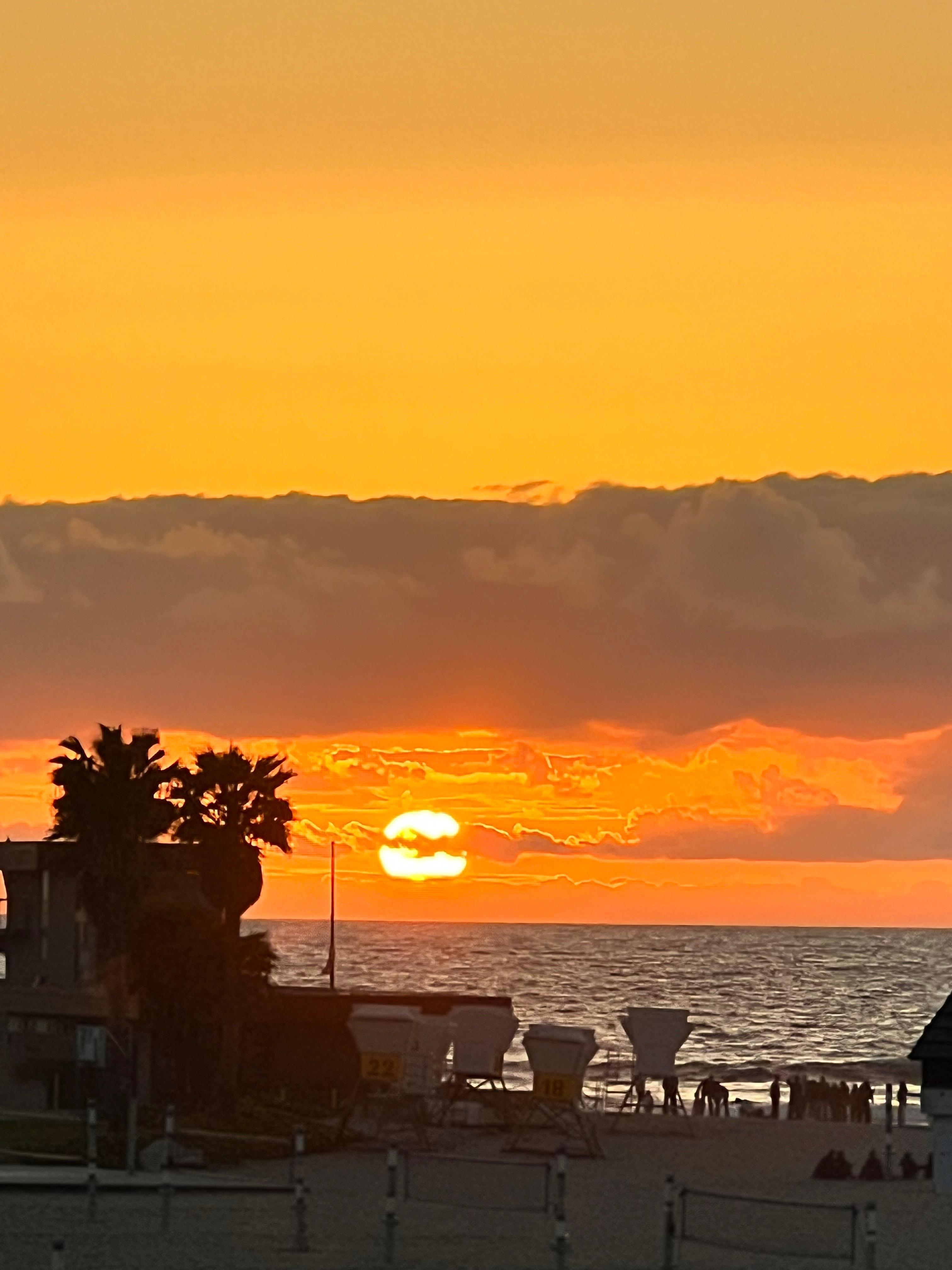 Spectacular sunset views
