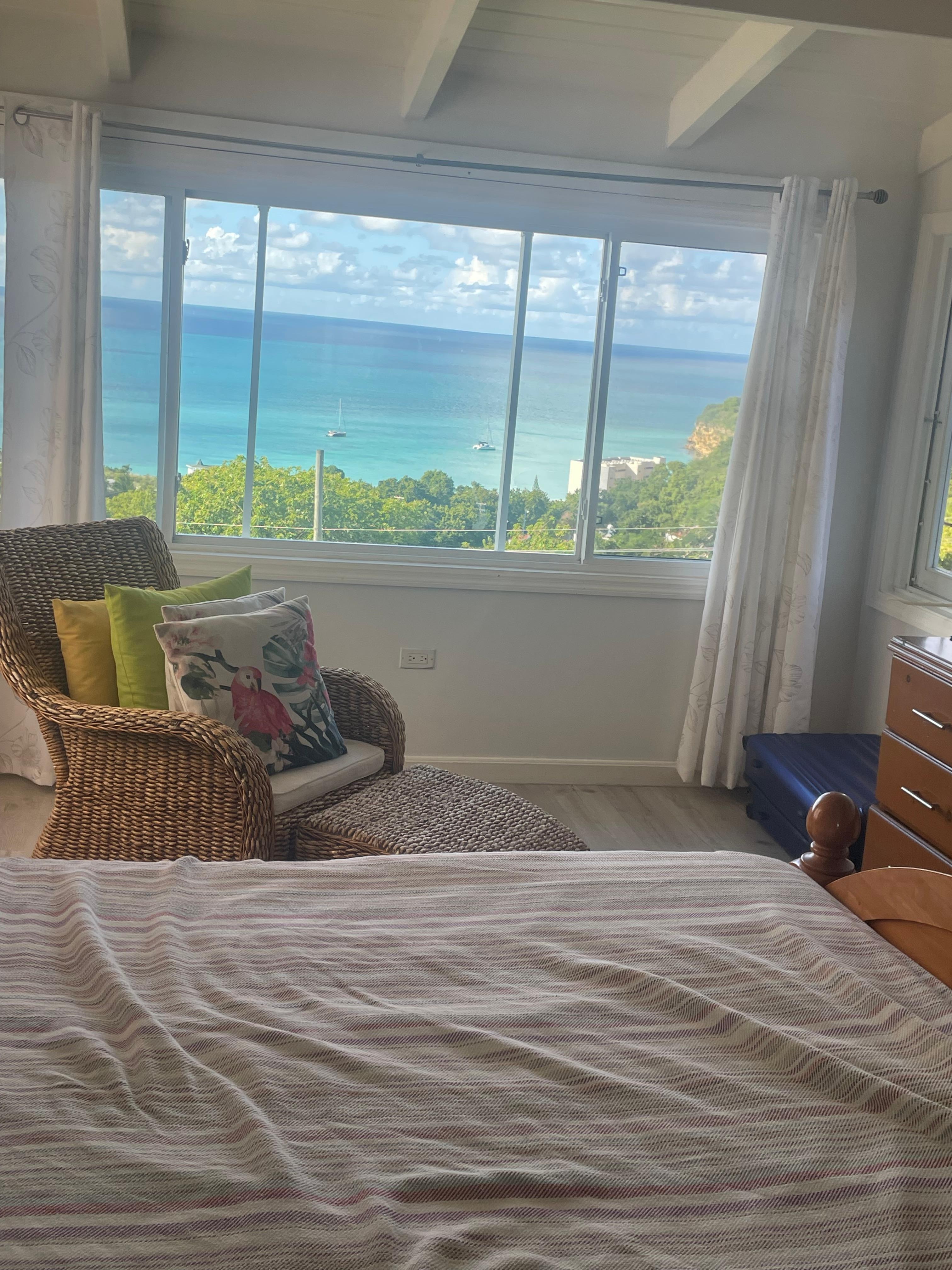 view from one of the bedrooms