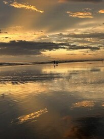 Sunset at the beach
