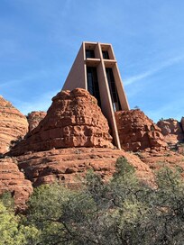 Chapel of the Holy Cross only a short walk from the location.
