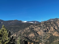 View coming down the mountain