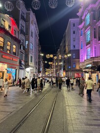 Barrio de Taksim a 5 minutos caminando del hotel Intercontinental Estambul