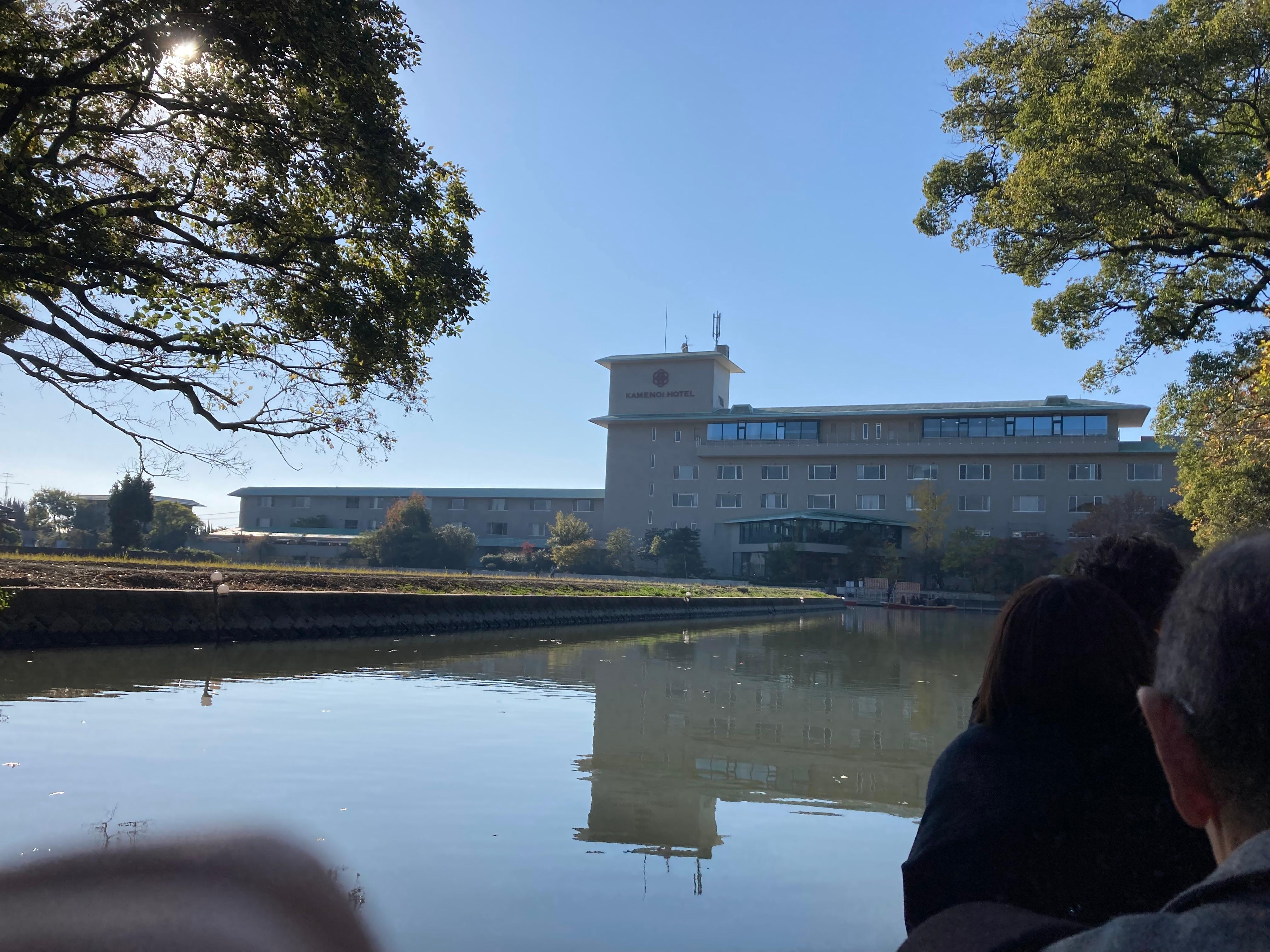 川下りが直結していて便利でした。