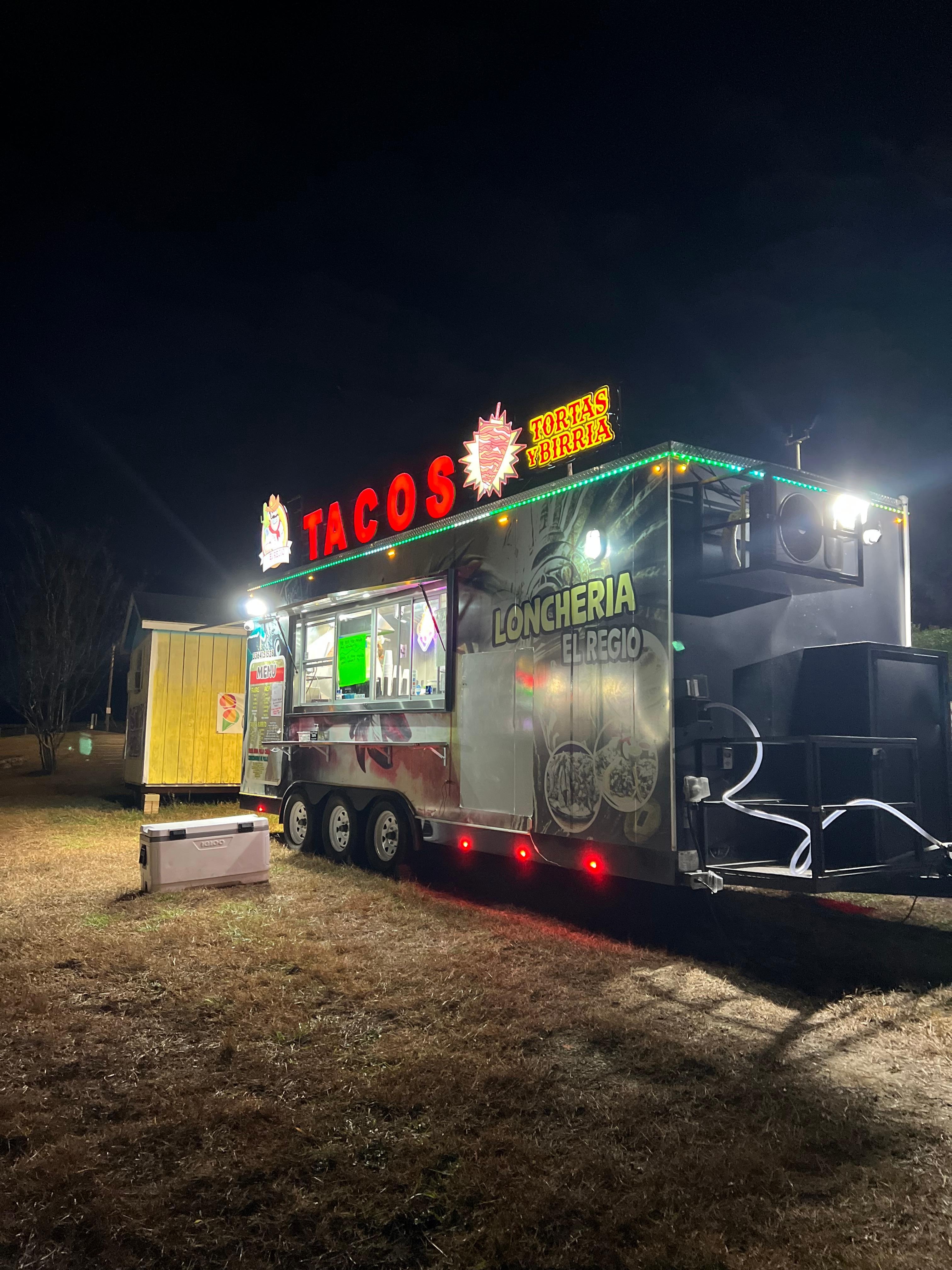 Taco truck across from the hotel! A+